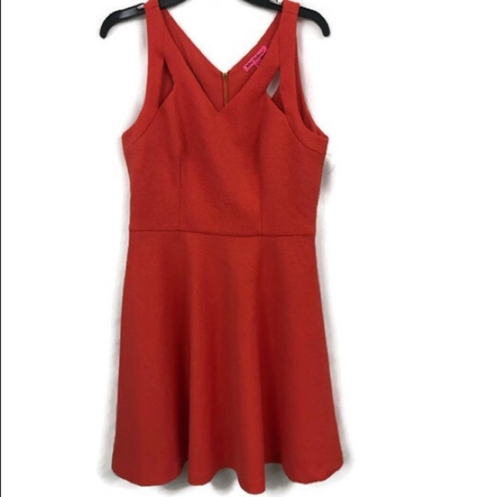 BETSEY JOHNSON CREPE‎ DRESS 10
